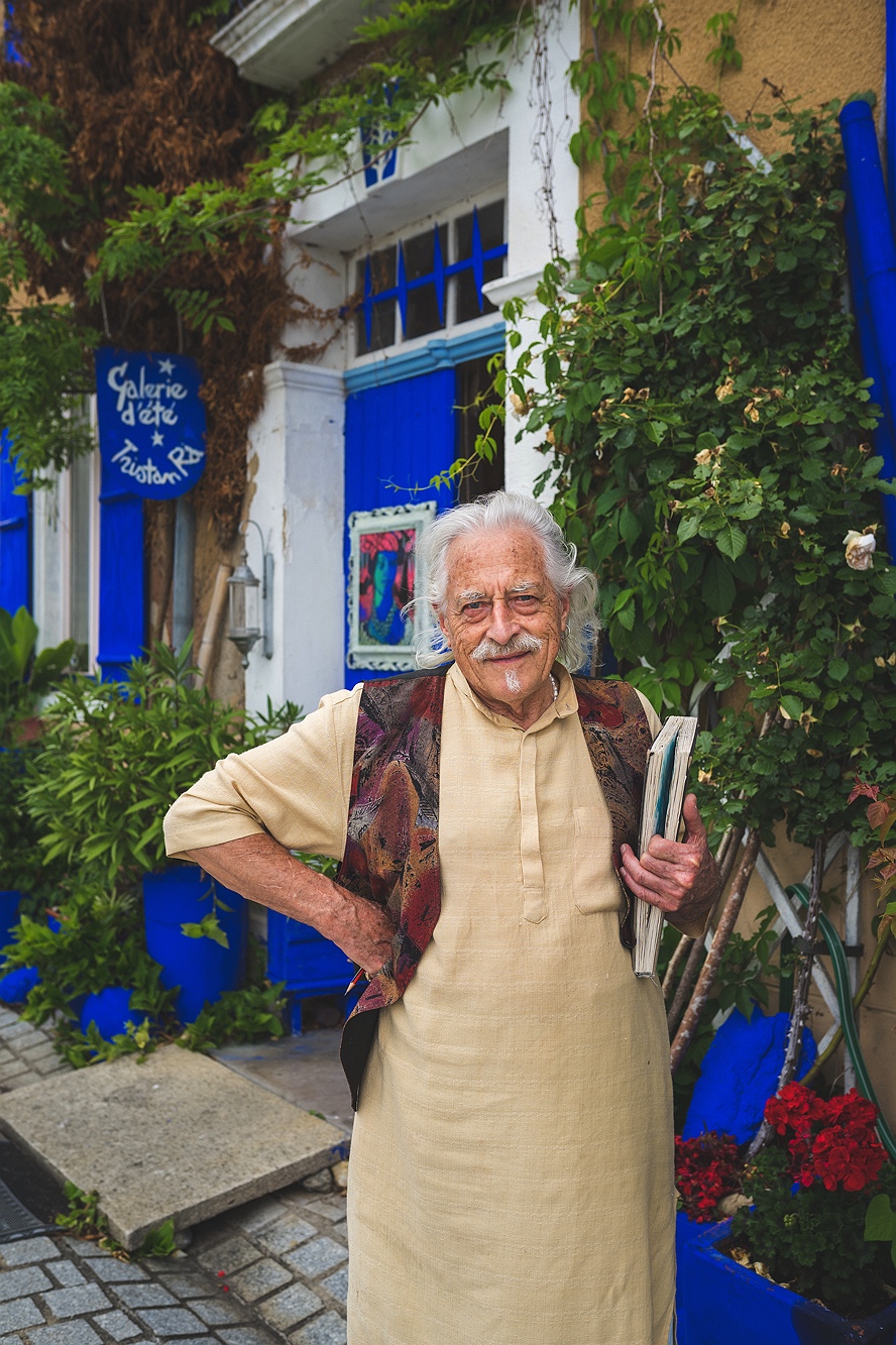 Tristan, painter - Ariège Pyrénées Tourisme