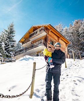 Vacances d’hiver en famille à la neige