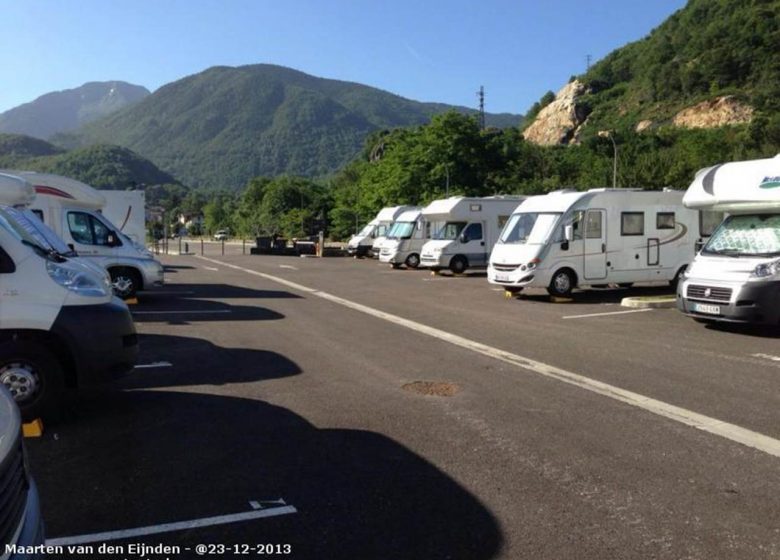 Aire pour camping-cars