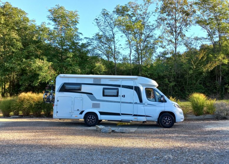 Aire de camping-cars de Laouzy