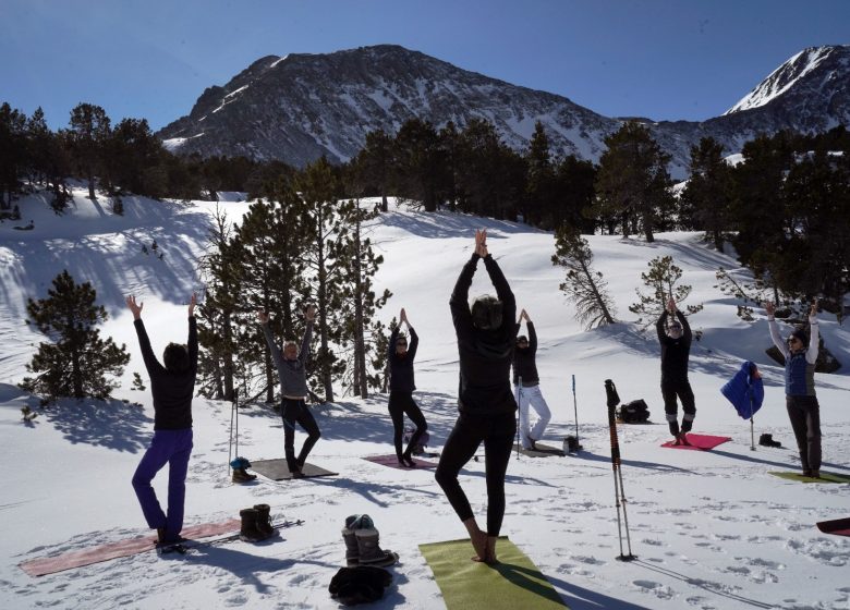 Rando Raquettes à neige & Yoga avec Chrystel