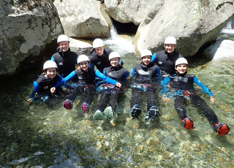 Canyoning avec Sibelle escapade