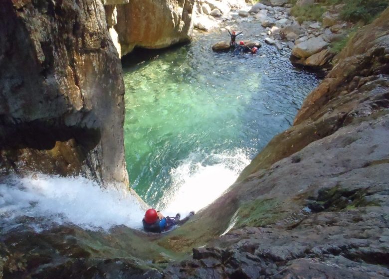 Canyoning avec Sibelle escapade