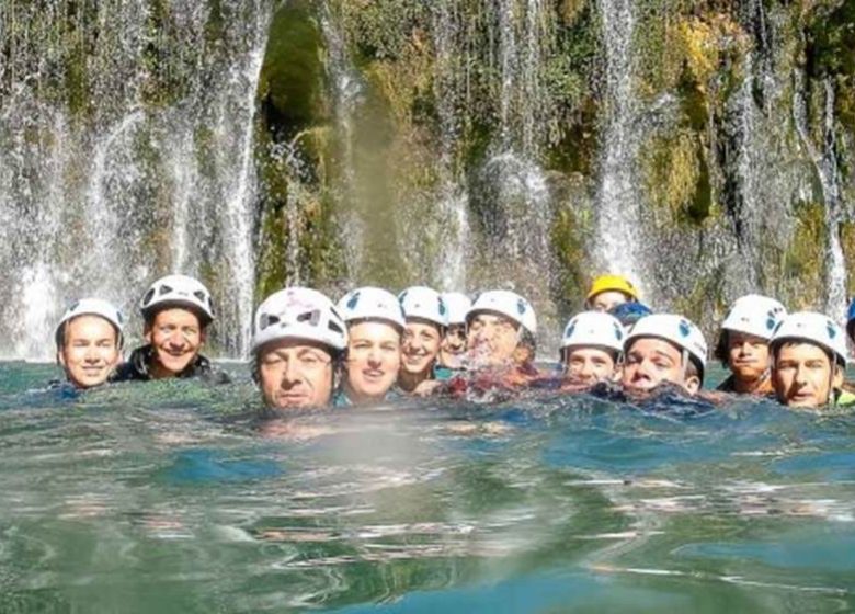 Canyoning avec Sibelle escapade