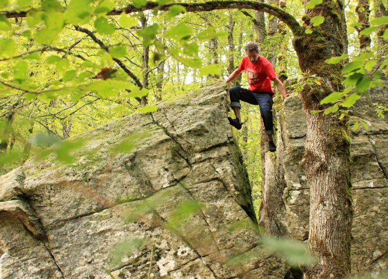 Escalade de blocs à Orlu