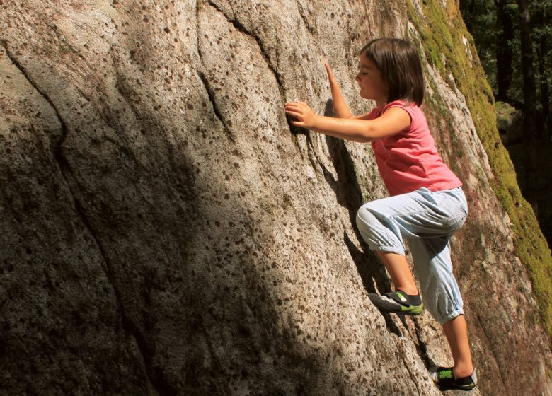 Escalade de blocs à Orlu