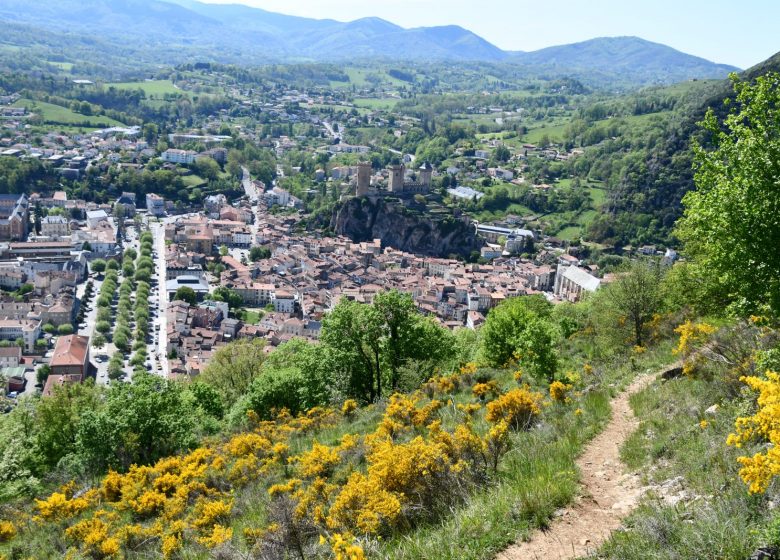 Point de vue des terrasses du Pech