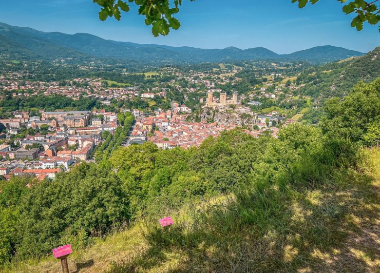 Point de vue des terrasses du Pech