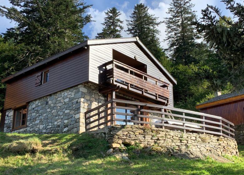 Chalet au pied des pistes à Guzet Neige – tout confort (Wifi, plancher chauffant, bois pour cheminée)