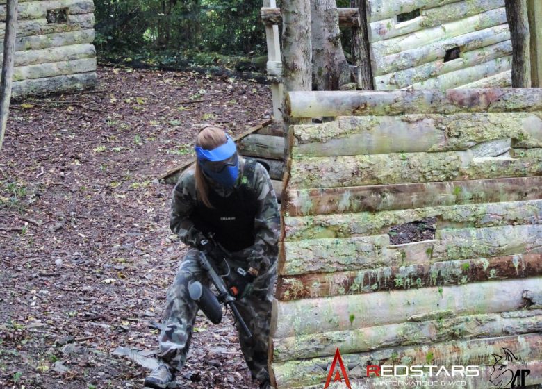 Paintball avec Attractive Paintball