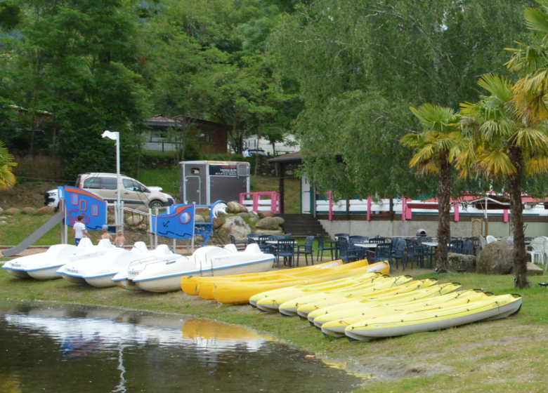 Location Pédalos & Canoës-Kayaks