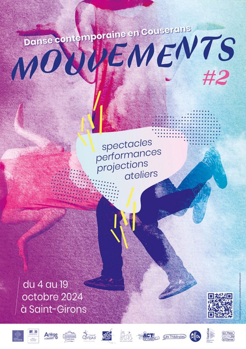 MOUVEMENTS, danse contemporaine en Couserans #2 Du 4 au 19 oct 2024