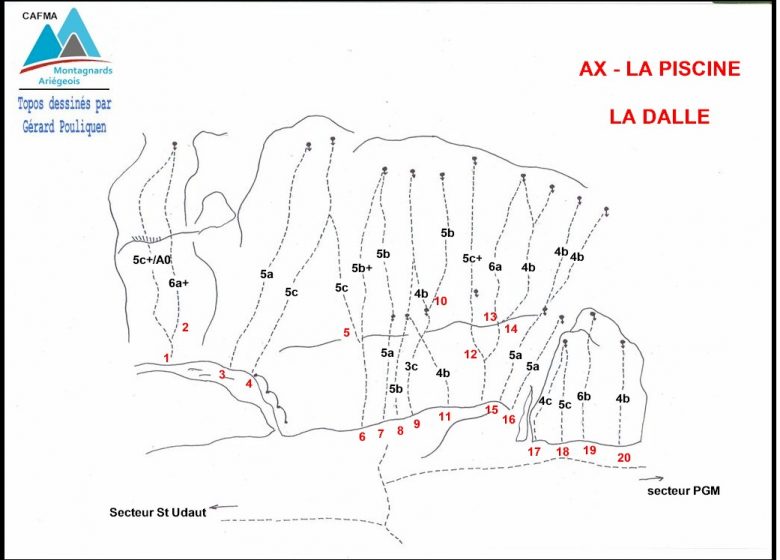 Site d’escalade d’Entreserres