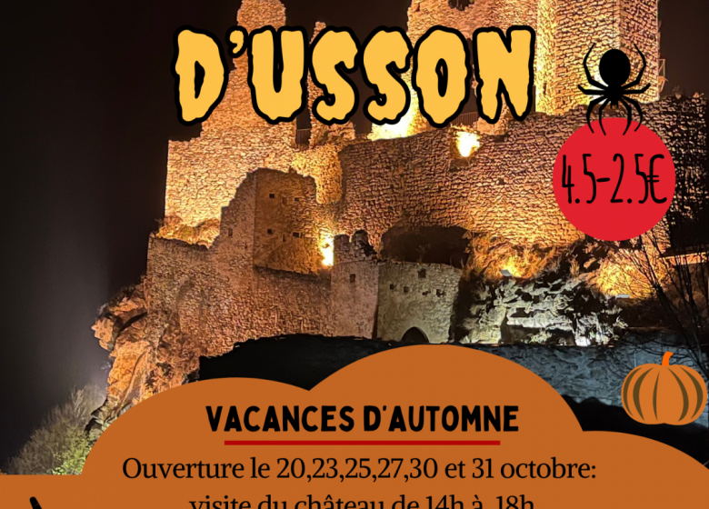 Visite guidée du château d’Usson