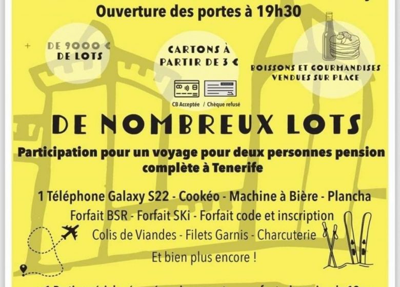 Grand loto du comité des fêtes de Foix