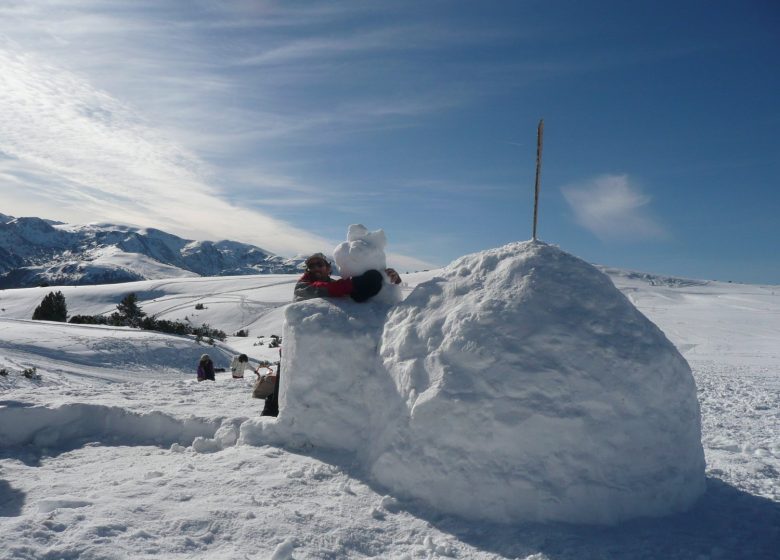 Yourtes et Tipis  en hiver – Réveillon Noël  Lapon