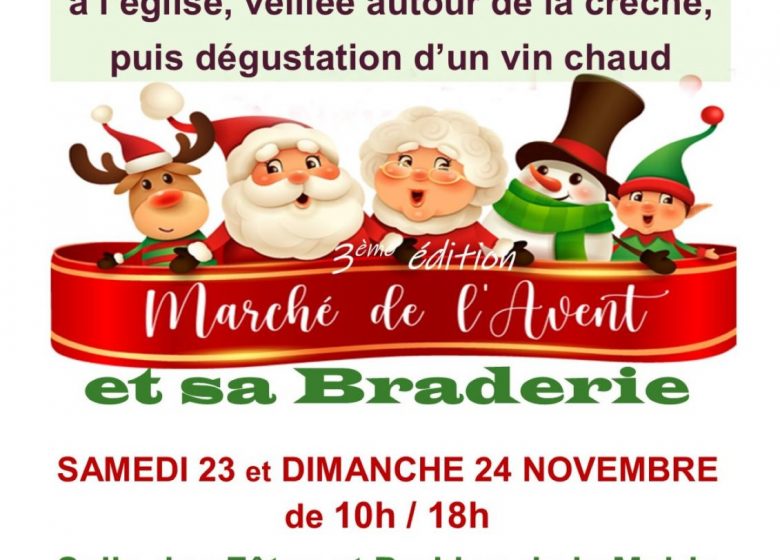 3ème édition du Marché de l’Avent et sa braderie