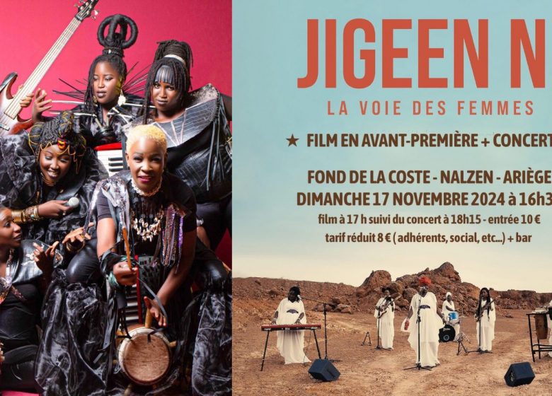 Jigeen Ni, la voix des femmes. Film et concert