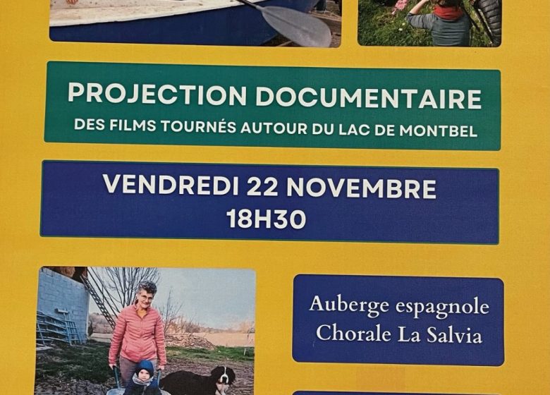 Projection de films tournés autour du Lac de Montbel