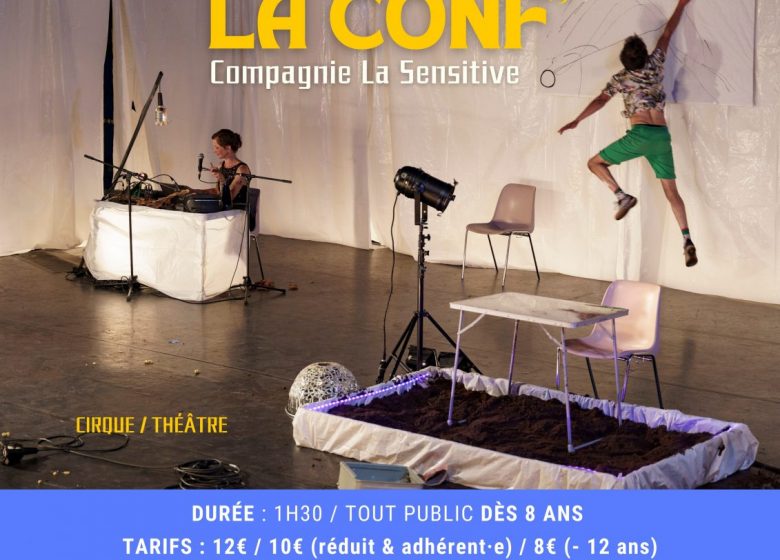 Spectacle : La Conf’ de la Cie La Sensitive