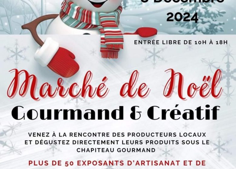 Marché de Noël gourmand et créatif