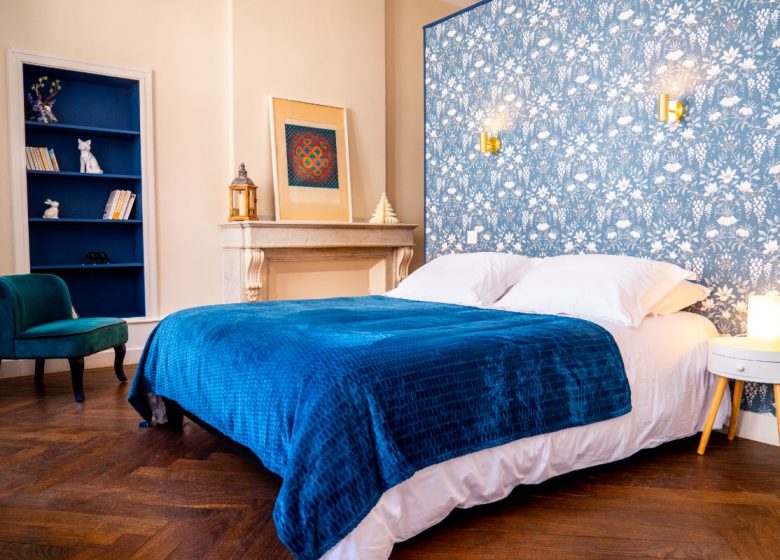 Chambre bleue