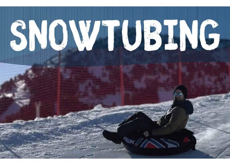 Snow tubing à la station Ax 3 Domaines