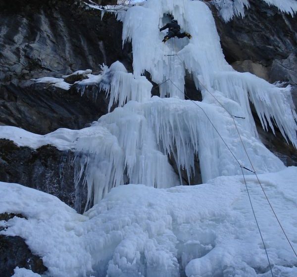 Alpinisme et cascades de glace avec Baptiste Sicre