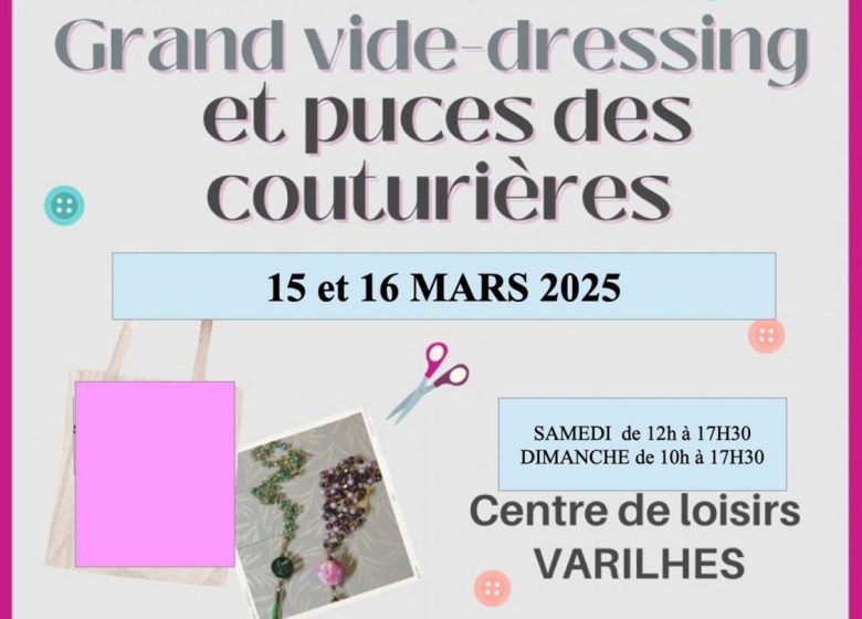 Puces des couturières & vide-dressing